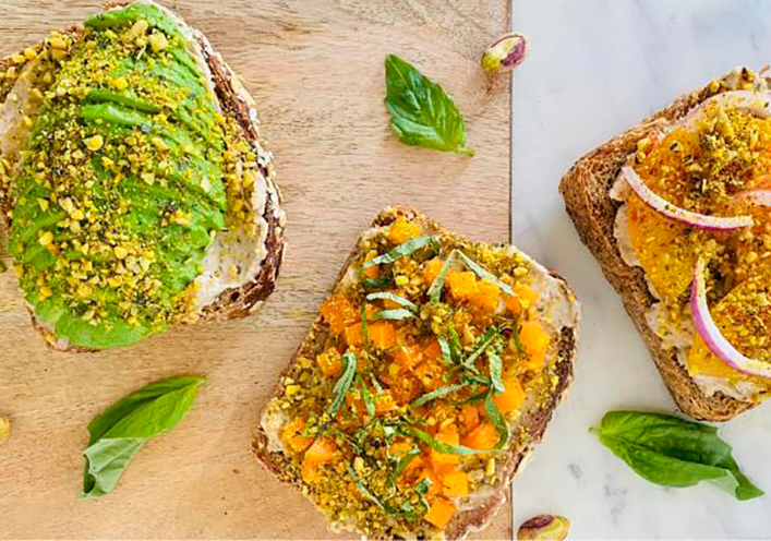 Espolvoreado de pistacho