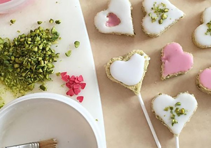 Corazón de pistacho