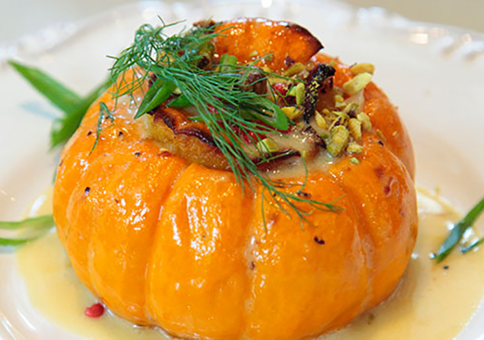 Calabazas baby al horno
