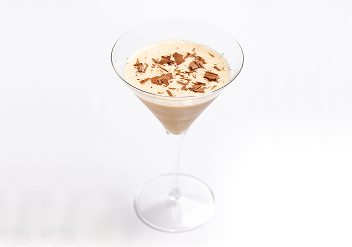 Martini de chocolate y pistacho