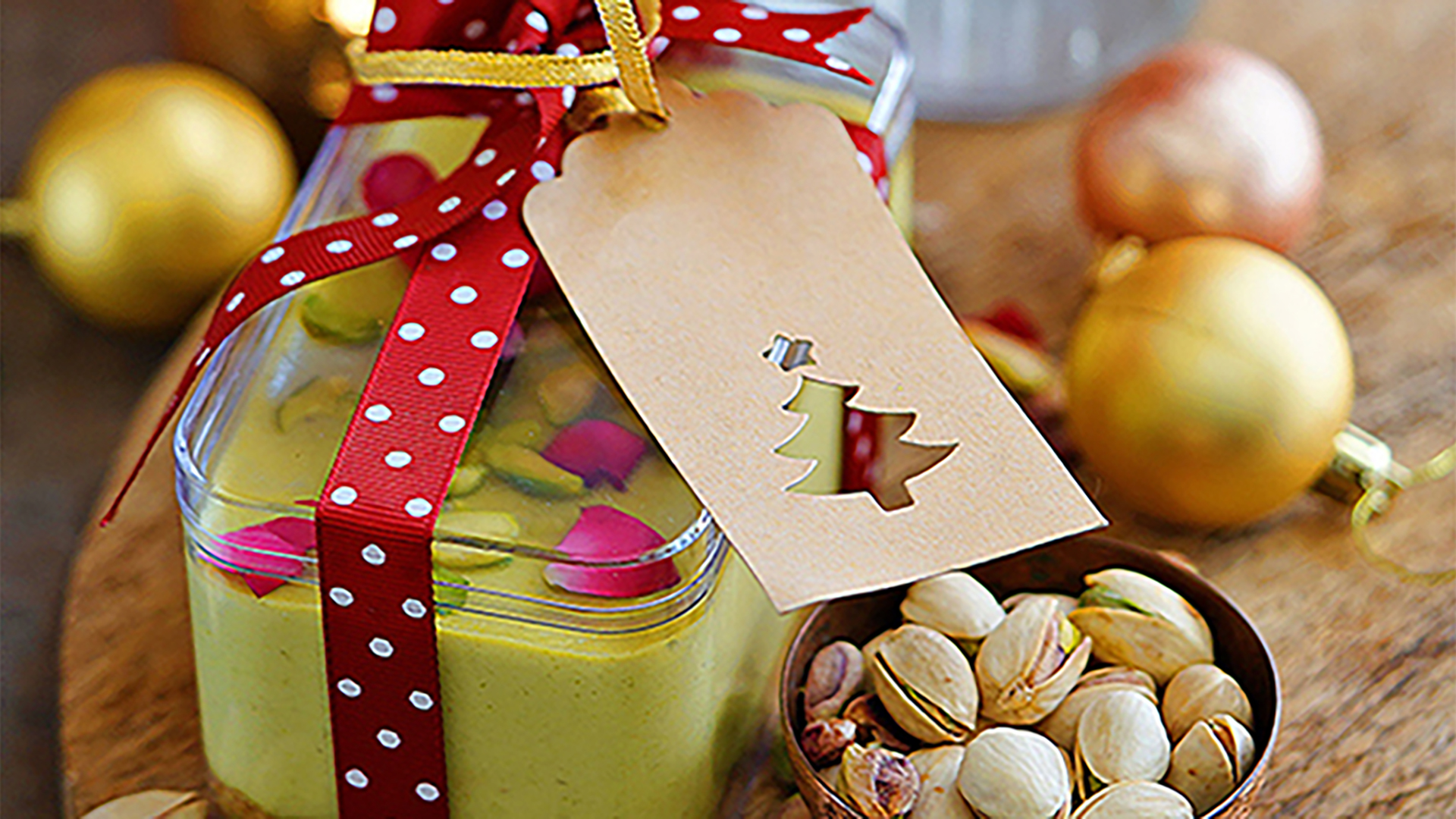 CAJA DE POSTRES DE PISTACHO