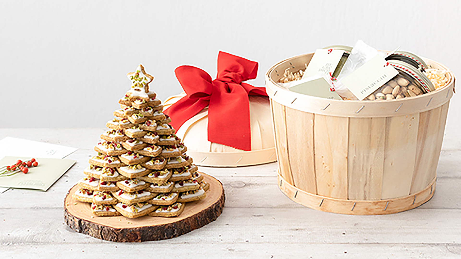 ÁRBOL DE GALLETAS DE PISTACHO