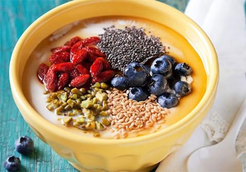 Pistachos y semillas