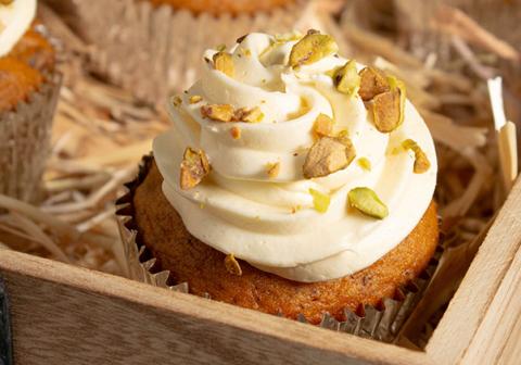 Magdalenas de calabaza y pistachoMagdalenas de calabaza y pistachos