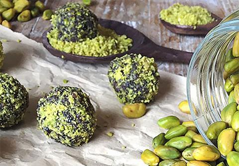 Chocolates de pistacho