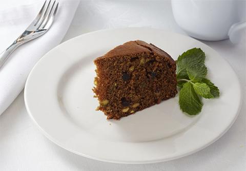 Pan de Jengibre con arándanos y pistachos