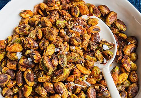 Pistachos especiados