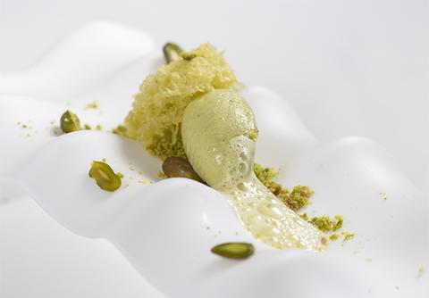 Texturas de pistacho