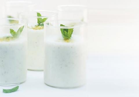 Lassi de pistacho y miel 