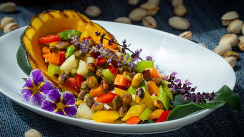 Arco iris de verduras arco iris